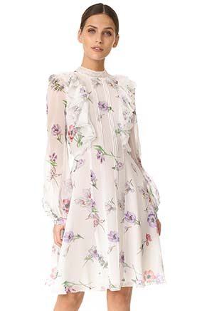 Giambattista Valli Long Sleeve Dress