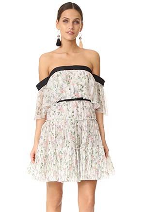 Giambattista Valli Ruffled Dress