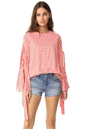 Style Mafia Gingham Blouse