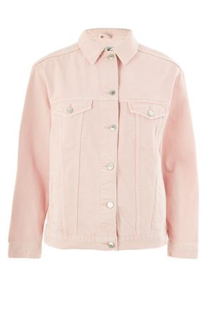 Topshop Elbow Ripped Jacket