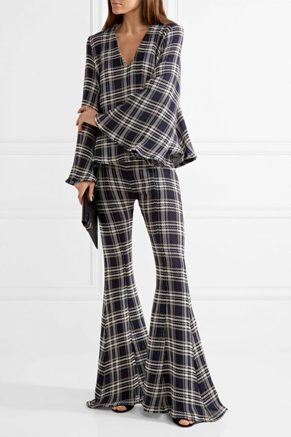 Beaufille-Navi-Plaid-Open-Knit-Cotton-Flared-Pants.jpg