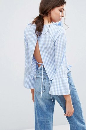 Boohoo-Ruffle-Tie-Back-Gingham-Shirt.jpg