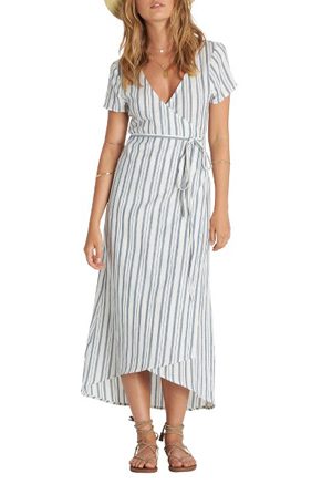 Wrap Midi Dress
