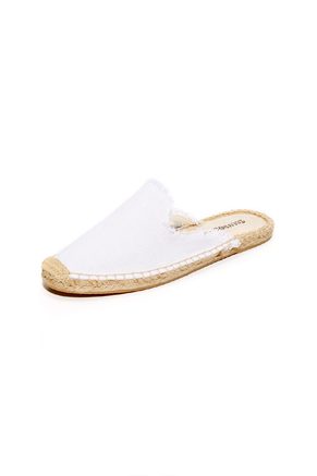 Soludos Frayed Mules