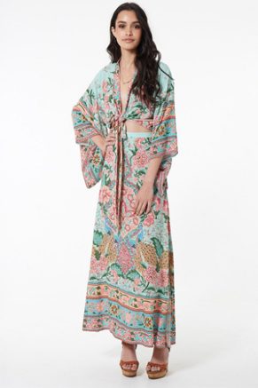 LOTUS MAXI SPLIT SKIRT
