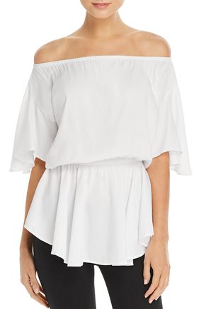 MLM Label Leon Off-the-Shoulder Top