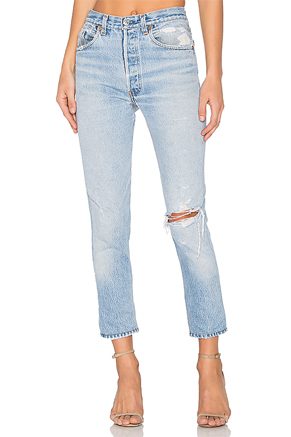 Levis High Raise Ankle