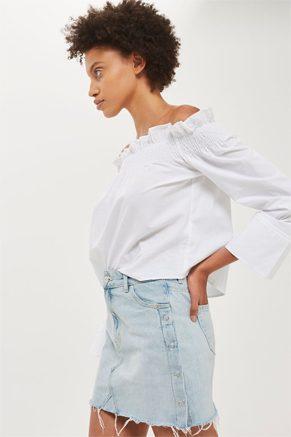 MOTO Denim SKirt