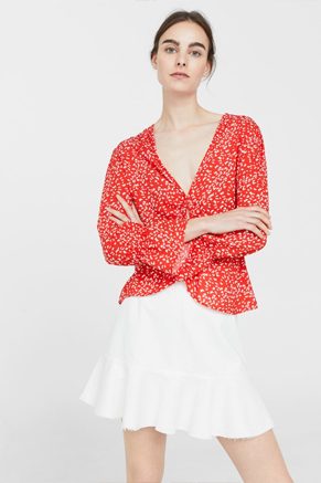 Mango Tie Shirt