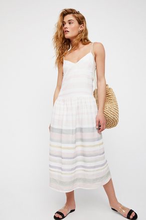 Mara Hoffman Drop Waist Midi Dress