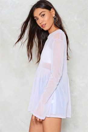 NA-KD Sheer as Hell Top