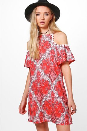 Niamh-Cold-Shoulder-Pom-Pom-Paisley-Shift-Dress.jpg