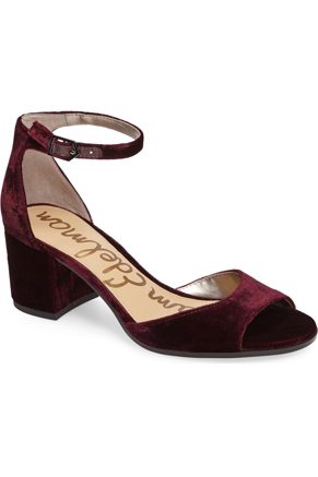 Susie D'Orsay Ankle Strap Sandal