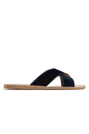 Thais Velvet Sandals