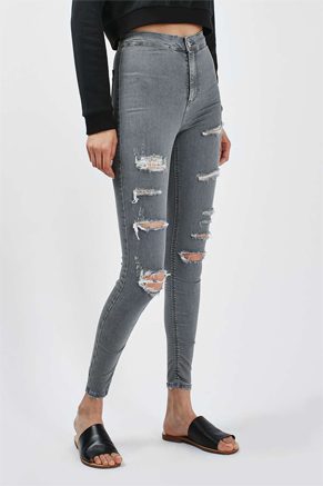 Topshop MOTO Super Rip Joni Jeans