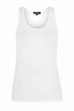 White Basic Vest