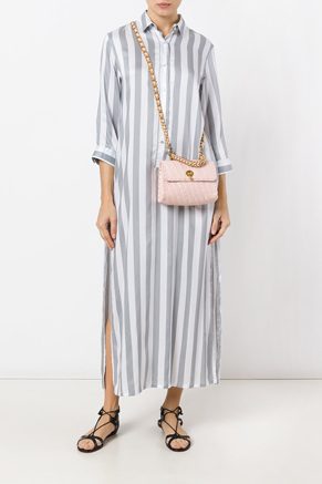 XACUS Striped Maxi Dress