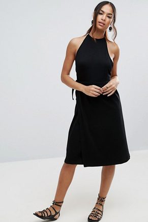 ASOS Halter Backless