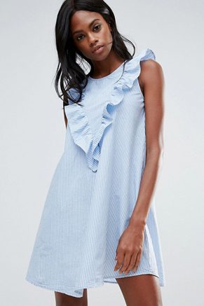 ASOS Vila Ruffle