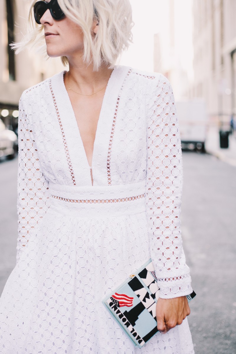 Zimmermann  Realm Lace-Trimmed mini dress