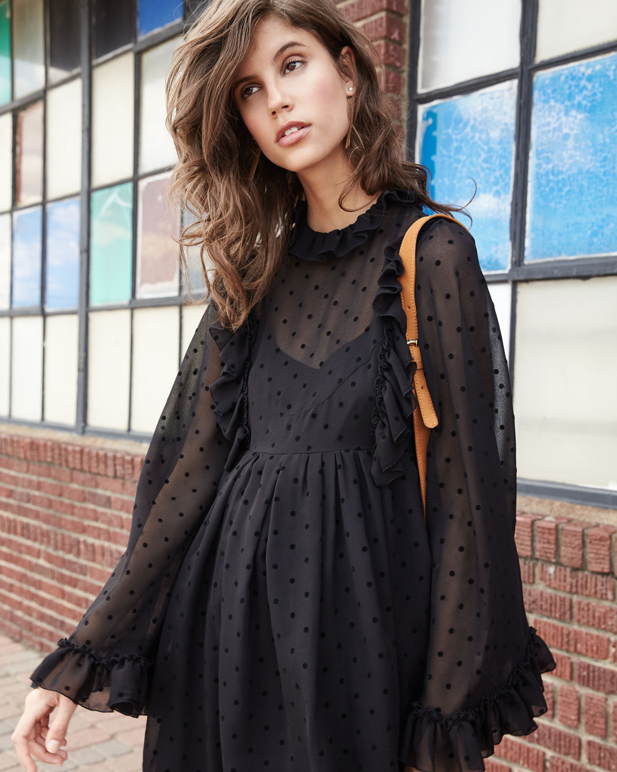 See By Chloe Polka Dot Mini Dress $450