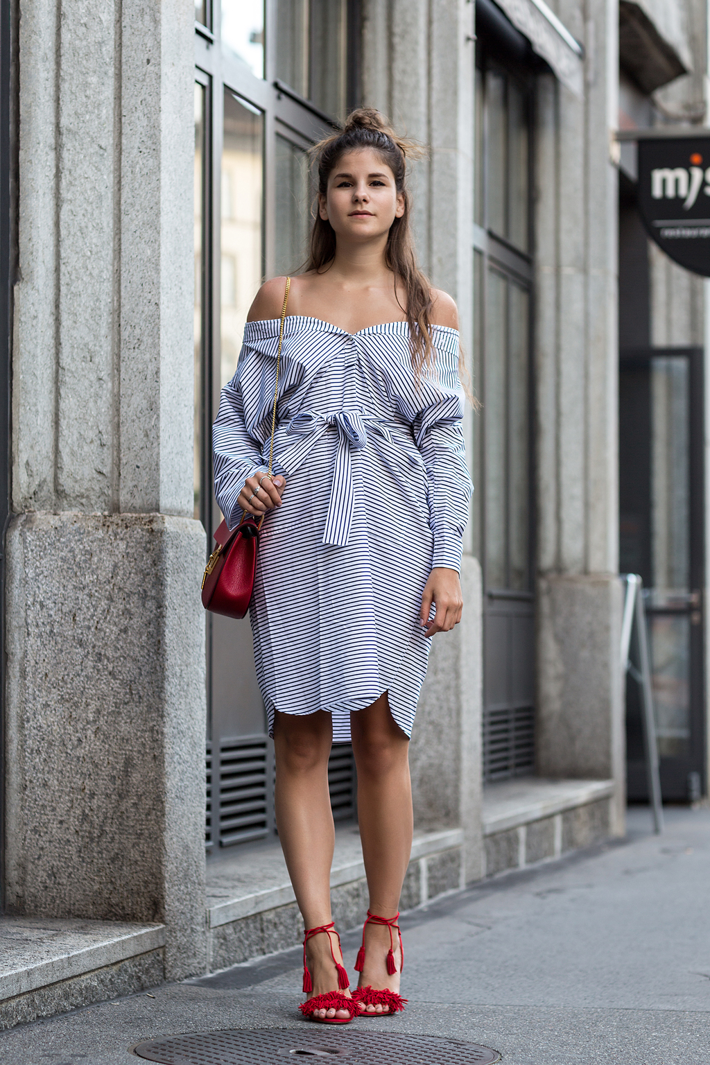 The-Fashion-Fraction-Mads-Norgaard-Dress-Aquazzura-Wild-Thing-Sandals-Chloe-Drew-Bag-2